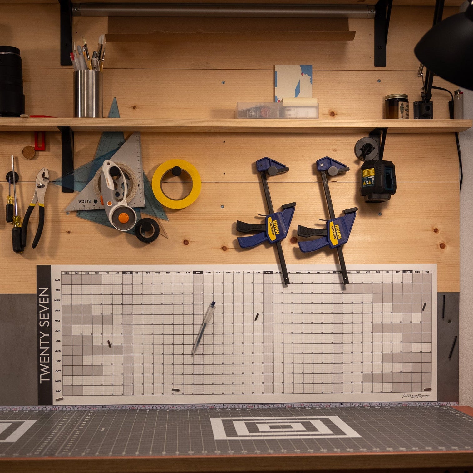 Combo Wall Calendar (2027)