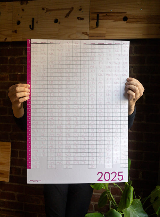 2025 Calendar: Limited Prints