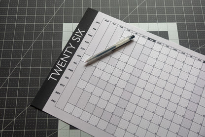 2026 Wall Calendar: 36in x 12in