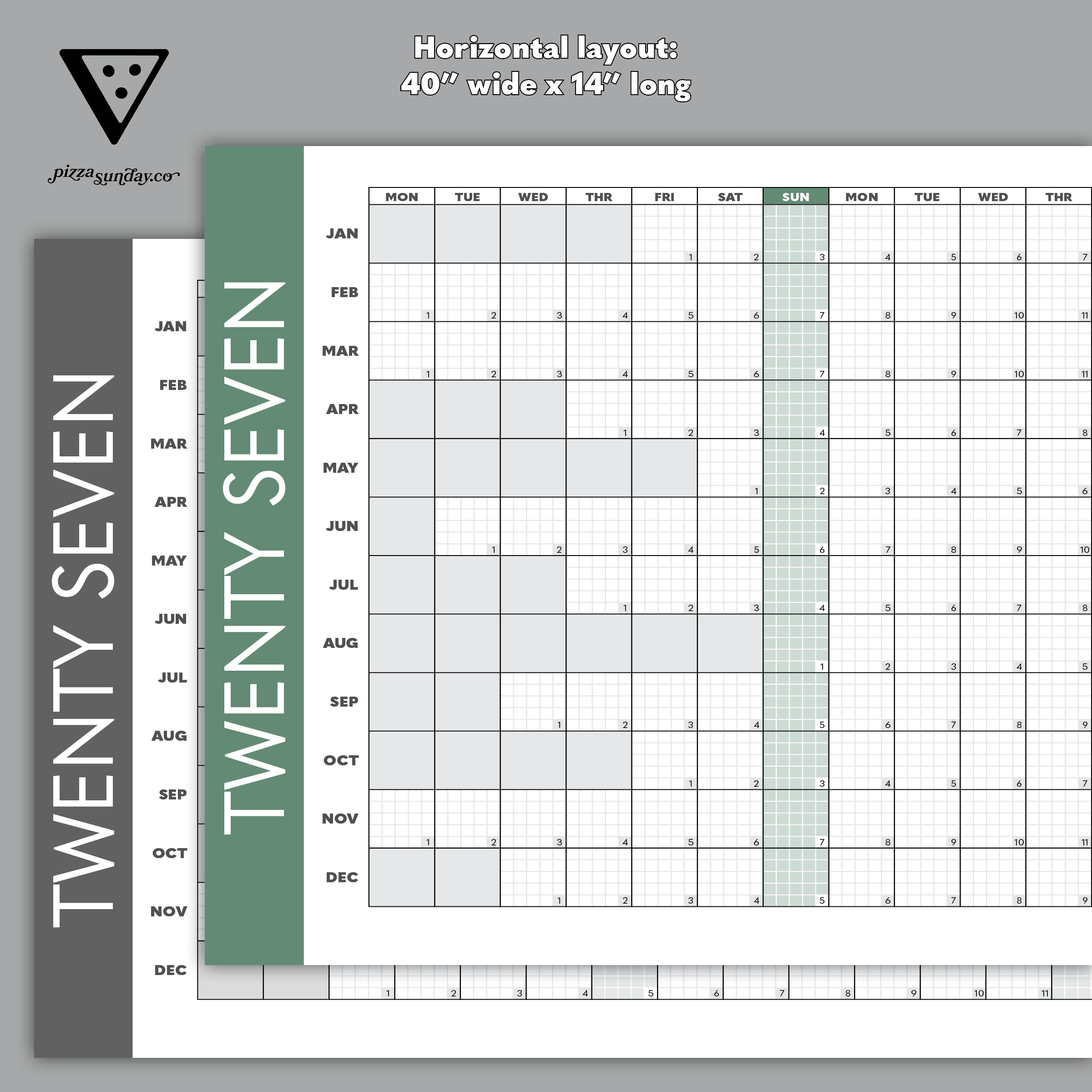 Combo Wall Calendar (2027)