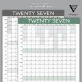 365 Wall Calendar: Combo (2027)