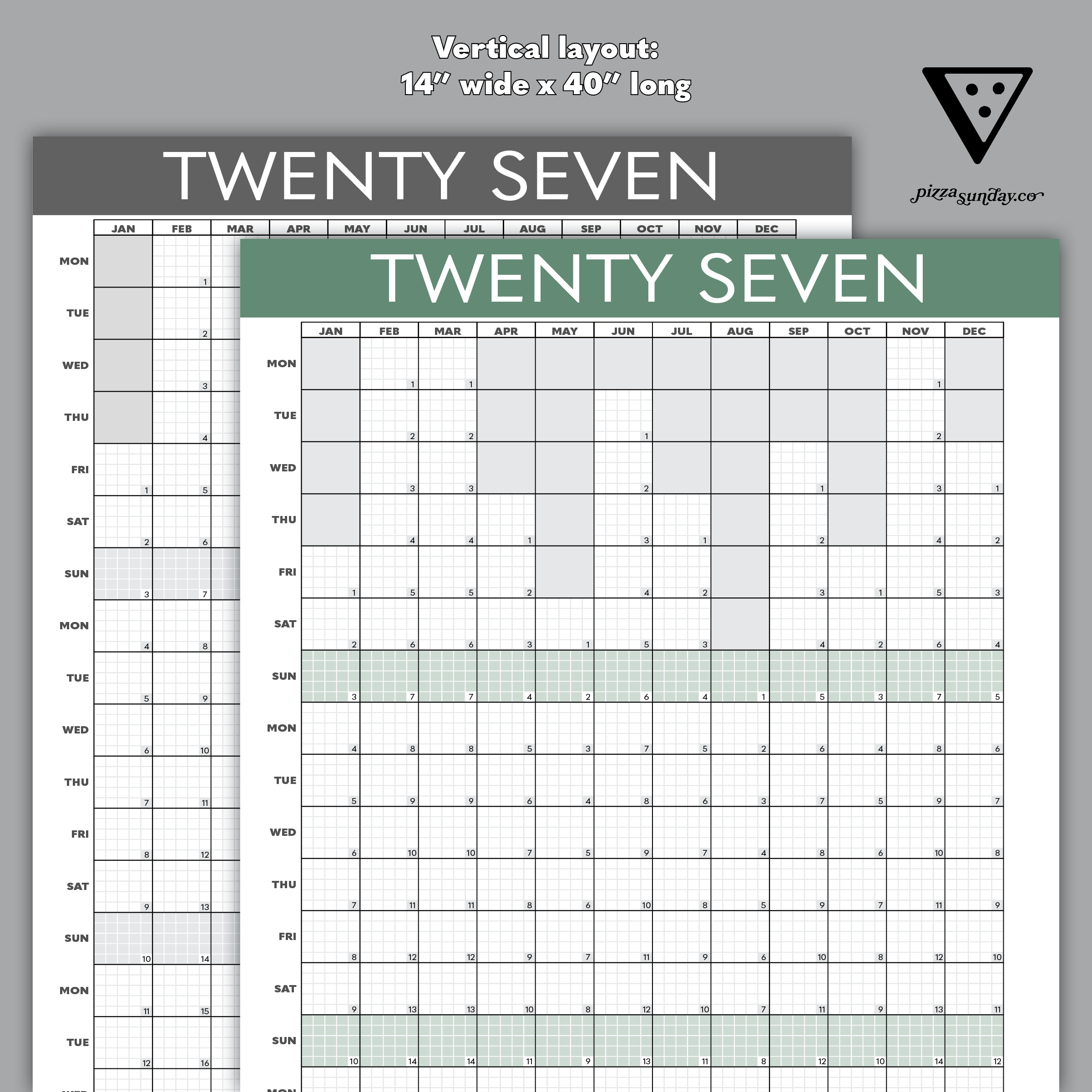 Combo Wall Calendar (2027)
