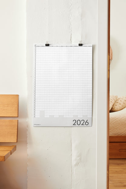 2026 Wall Calendar: 17in x 24in