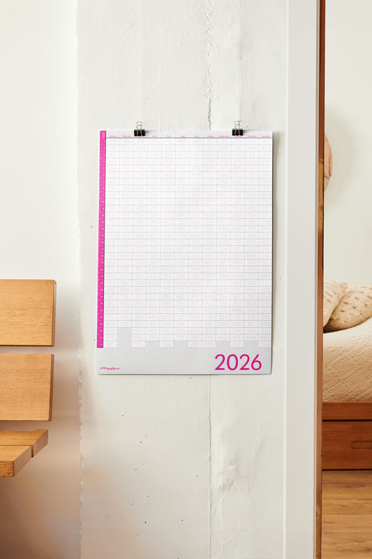 2026 Wall Calendar: 17in x 24in